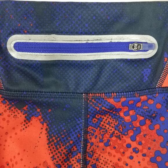 Athleta | Leggings Electro Sonar Capri Red Purple - Picture 6 of 7